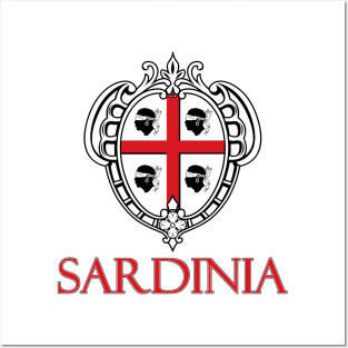 Sardinia - Coat of Arms Design Posters and Art